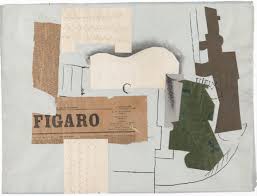 Pablo picasso, compotier avec fruits, violon et verre, 1912 · georges braque, fruitdish and glass, 1912, papier collé and charcoal on paper · jean metzinger, au . Cubism Art Term Tate