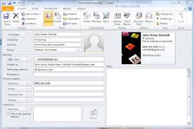 Maybe you would like to learn more about one of these? Quick Tip Create A Business Card In Outlook 2010 It Training Tips
