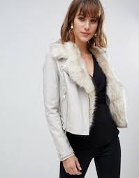 10 White Vegan Leather Jacket Options For Women Men Thrive Cuisine Fur Leather Jacket Vegan Leather Jacket White Leather Jacket