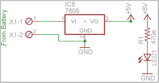 Circuit Diagram Of Power Supply For Robot Microcontrollers Pic Microcontroller Electronics Projects