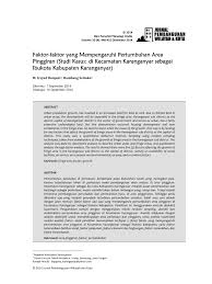 Faktor yang mempengaruhi guna tanah geografi pt3 pendidikan malaysia. Pdf Faktor Faktor Yang Mempengaruhi Pertumbuhan Area Pinggiran Studi Kasus Di Kecamatan Karanganyar Sebagai Ibukota Kabupaten Karanganyar
