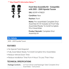 Front Strut Assembly Kit