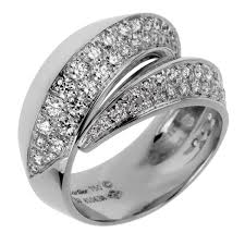 Sort by filters select refinements. Cartier Panthere White Gold Diamond Cocktail Ring For Sale