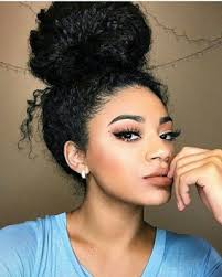 Quick & easy to get these buns for black hair at discounted prices online you need from shippers and suppliers in china. Natural And Curly Hair Favorites The Messy Bun More Sexy Looks