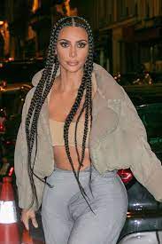 Kimberly noel kardashian west is an american media personality, socialite, model, businesswoman, producer, and actress. Look At Kim Kardashian S New Fiery Hair Color Amid Lockdown Video