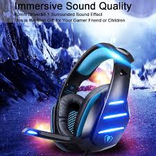 Bluefire Upgraded 3 5mm Gaming Headset Headphone Led Light Volume Control And Noisecanceling Mic For Ps4 New Xbox Xbox One S Gaming Headset Noise Cancelling
