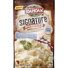 Maybe you would like to learn more about one of these? Idahoan Potatoes Mashed Signature Russets 3 25 Oz Instacart