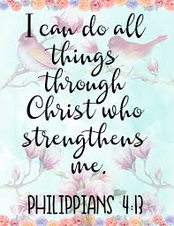 Calligraphy philippians 4 13 kjv. Free Printable Philippians 4 13 Faith Branded