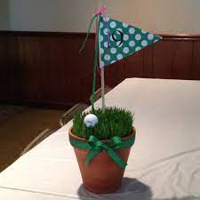 Shop party city for all styles of table centerpieces, including cascade foil, honeycomb, and glitter cardstock. Pin By Heidi Duffield On Party Golf Table Decorations Golf Party Decorations Golf Centerpieces