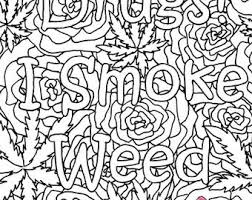 Stoner coloring book pages stoner gift printable coloring page for bong hippie. Stoner Printable Coloring Pages For Adults Coloring And Drawing