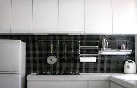 kitchen wall rail organization