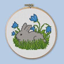Cross stitch small patterns free. Rabbit Cross Stitch Pattern Bogo Free Bunny Cross Stitch Etsy