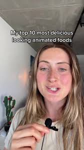 Top 10 Most Delicious Animated Foods