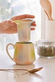 Pour Over Tea Infuser Mug Tea Diffuser Tea Infuser Mugs