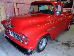 Image result for Red 1955 Truck