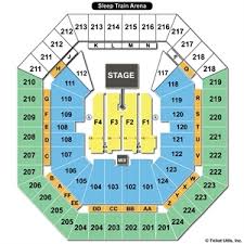 unbiased arco concert seating chart golden 1 center concert