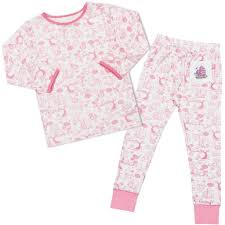 Bamboo Baby Long John Pyjamas Oriental Girl