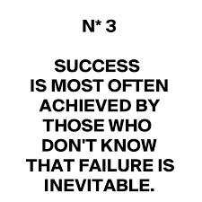 Inevitable meaning, definition, what is inevitable: N 3 Success Is Most Often Achieved By Those Who Don T Know That Failure Is Inevitable Post By Blackjackuar On Boldomatic