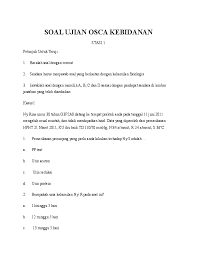 When you are not found contoh soal bahasa indonesia kelas 8 semester 2 book that you have searching for. Doc Soal Ujian Osca Kebidanan Peri Arista Academia Edu