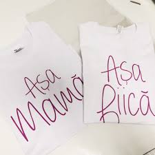 9am.ro iti prezinta sapte celebritati internationale impreuna cu mamele lor. Tricouri Mama Fiica Asa Mama Asa Fiica Coolori Ro