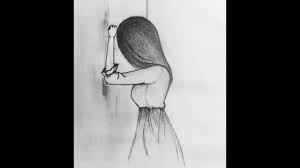 Loneliness Sad Girl Sketch Images Chelss Chapman Learn how to draw sad woman pictures using these outlines or print just for coloring. loneliness sad girl sketch images