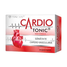 Suplimente alimentare recomandate in aritmie Cardio Tonic 30 Capsule Vegetale Cosmopharm Farmacia Tei Online