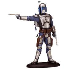 Star Wars Episode Ii Jango Fett 7 1 2 Inch Resin Statue Star Wars Jango Fett Star Wars Episode Ii Star Wars Ii