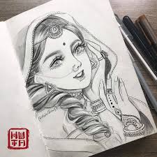 Portraits In National And Fantasy Costumes Disney Art Drawings Art Drawings Sketches Art Drawings Sketches Creative