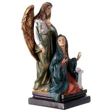 There are some orthodox and christian churches that. Annunciation Statue Mary Archangel Gabriel With Lily Resin Online Sales On Holyart Com