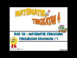 Maybe you would like to learn more about one of these? Matematik Tingkatan 4 Kssm Bab 10 Pengurusan Kewangan Lessons Blendspace