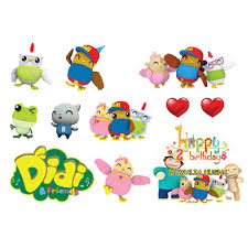 Piring gambar tarian daerah dan propertinya. Didi And Friends High Quality Paper Cake Topper Kek Cake Decor Cupcake Topper Shopee Malaysia