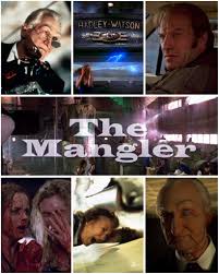 On - On March 3, 1995 “The Mangler” was released! Directed by Tobe Hooper  and written by Hooper and Harry Alan Towers. The film is based upon the  1972 Stephen King short