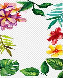 Watercolor painting white flowers and soft green leaves. Watercolor Painting Watercolor Hand Painted Romantic Flowers Leaf Frame Frame Watercolor Leaves Flower Arranging Png Pngwing