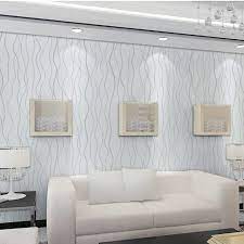 Umunya, wallpaper korea dipasang pada ruangan yang cukup luas untuk menampilkan. Wallpaper Dinding Motif Wave Dasar Putih Ukuran Panjang 10meter X Lebar 45cm Lazada Indonesia