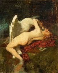 Sold at Auction: Heinrich Lossow, LOSSOW, Heinrich zugeschrieben (1843  München - 1897 Schleissheim). Leda mit Schwan.