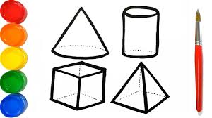 ¿qué es un dibujo de figuras geométricas? Como Dibujar Y Pintar Figuras Geometricas En 3 D Dibujos Para Ninos Learn Colors Funkeep Art Youtube
