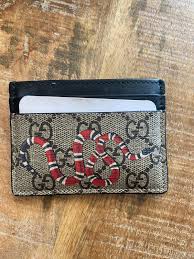 Buy gucci clothing & accessories and get free shipping & returns in usa. Gucci Gucci Snake Card Holder Monogram
