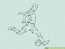 How To Draw Soccer Players Soccer Drawing Football Drawing Soccer Art This art tutorial debunks the myth that male artists are sissies.