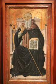 #santo subito #sant'antonio #madonna del rosario. File Piermatteo D Amelia Sant Antonio Abate 01 Jpg Wikimedia Commons