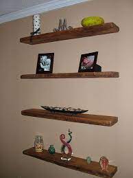 4 40 Floating Shelves 206 Year Old Reclaimed Barnwood On Etsy 164 72 Reclaimed Barn Wood Wood Floating Shelves Barn Wood