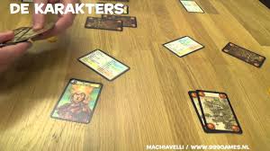 Machiavelli Speluitleg 999 Games Youtube