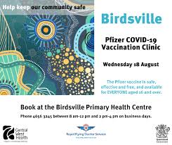 Software solutions to booking thousands of covid vaccination programme appointments can increase automation at a time when our staff are . Pfizer Covid 19 Vaccination Clinics Bedourie Birdsville Boulia Diamantina Shire Council
