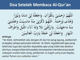 Salam tuan, alhamdullilah doa lepas solat fardu sangat membantu. Doa Setelah Membaca Al Qur An Lengkap Arab Latin Terjemahan Bacaandoa Net