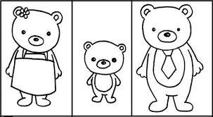 Free Goldilocks And The Three Bears Printable Activity Packet Bear Coloring Pages Goldilocks And The Three Bears Fairy Tales Preschool