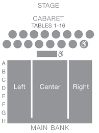 Andrew Jackson Hall Seat Map Tpac