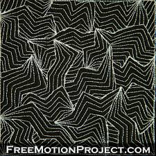 Normal is a myth when you're a demigod. Free Motion Quilting Design 27 Lightning Bolt Free Motion Quilting Project