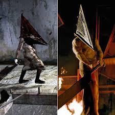 Silent hill excels at keeping players unnerved from beginning to end, but several design innovations separated the game from the rest of the burgeoning survival horror pack at the time. Roberto Campanella As Pyramid Head In Silent Hill Video Game Characters And The Actors Who Played Them Zimbio