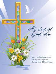 My Deepest Sympathy May The Lord Grant You Strength And Peace During This Sympathy Messages Condolence Messages Sympathy Cards Sympathy Quotes