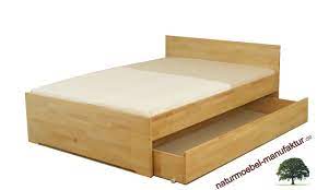 Naturoo boxspringbett moneta 160x200 cm webstoff/massivholz eiche latte macchiato mit bettkästen/matratze. Kastenbett Mit Bettkasten Bett Massivholz Naturmobel Manufaktur