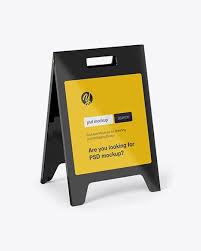This free scene is part of the posters and outdoor signs. Glossy Street Stand Mockup Half Side View In Outdoor Advertising Mockups On Yellow Images Object Mockups Mockup Free Psd Business Card Mock Up Free Psd Mockups Templates